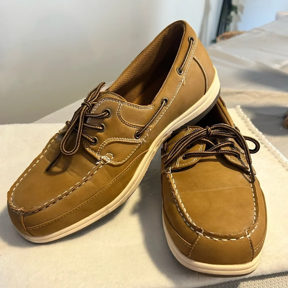 Deer Stags Mens Mitch Boat Shoes 10.5 EUC